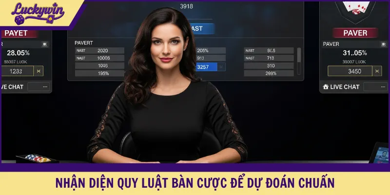 Nhận diện quy luật bàn cược để dự đoán chuẩn