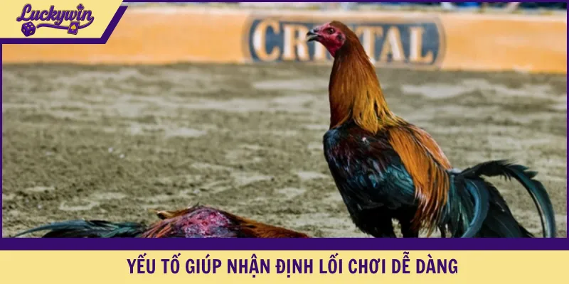 Yếu tố giúp nhận định lối chơi dễ dàng